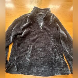 32 Degrees Women's Zip Up Sweater - Charcoal